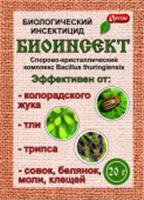 Инсектицид БИОИНСЕКТ биологический ОРТОН®пак.20 г(70), РОССИЯ, код 01808030031, штрихкод 460700753150, артикул
