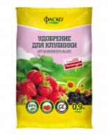 Удобрение Клубник Удобрение органоминеральное в гранулах Фаско® 0,9кг., РОССИЯ, код 01311110221, штрихкод 460718927328 
