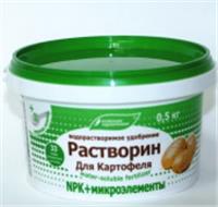 Растворин Для картофеля 0,5 кг, РОССИЯ, код 0182200025, штрихкод 465010015097, артикул