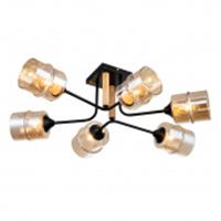 Люстра Escada 699/6P E27*60W Black, КИТАЙ, код 05202061177, штрихкод 505037096030, артикул 699/6P