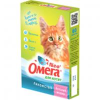 ОМЕГА NEO + для котят 60таб К-Н Таурин с пребиотиком 