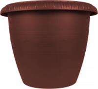 Горшок цветочный Le Jardin d=35 13 Л. 105-5K Бронза бор., РОССИЯ, код 4040210066, штрихкод 460712837576, артикул 105-5K