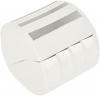 Держатель для туалетной бумаги пластиковый Бочонок-Волна мрамор ПЦ1511МР, РОССИЯ, код 4051100009