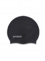 Шапочка для плавания Atemi, тонкий силикон, черный, TC409, Китай, код 74001020159, штрихкод 469034713603