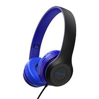Проводные наушники с микрофоном полноразмерные Borofone BO5 Star sound Jack 3,5 (blue) 133727