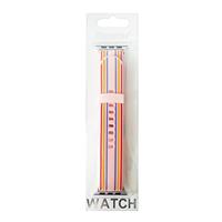 Ремешок ApW17 Apple Watch 38/40/41мм силикон (104) (L) (multicolor) 123116