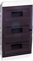 Бокс встраиваемый Tekfor 3х12М прозрачная черная дверь IP41 BVK 40-36-1, Россия, код 0550206041, штрихкод 462000201023