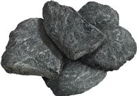 Камни для сауны пироксенит 10 кг, колотый, средний, в коробке