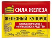 ДАЧНЫЙ ПОМОЩНИК, Сила железа (Железный купорос), 200г, РОССИЯ, код 0182300044, штрихкод 460374929822, артикул