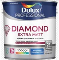 Краска Dulux Professional Diamond Extra Matt глубокоматовая BC 2.25л, Россия, код 0410216128, штрихкод 460702656639, артикул 5273958