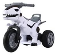 Детский электромобиль трицикл JT404 (Белый) динозавр, Китай, код 60003020016, штрихкод 696113607204