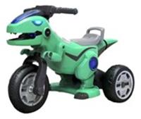Детский электромобиль трицикл JT404 (Зелёный) динозавр, Китай, код 60003020017, штрихкод 696113607596