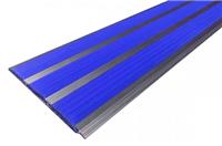 Алюминиевая полоса SafetyStep 2000мм х 100мм х 3,6мм ЕвроСтандарт 3 син.вставки
