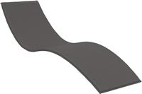 Матрас для шезлонга Siesta Contract Slim, цвет темно-серый