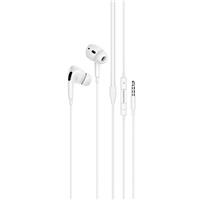 Проводные наушники с микрофоном внутриканальные Borofone BM30 Pro Original Jack 3,5 (white) 126974