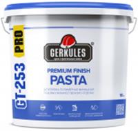 Шпатлевка полимерная Геркулес GT-253 Premium Finish Pasta Pro 18 кг (ведро), Россия, код 04307040002, штрихкод 460700899848, артикул НГ000038885