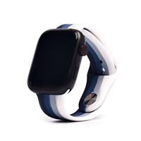 Ремешок ApW Apple Watch 38/40/41мм силикон на кнопке (004) (multicolor) 129775