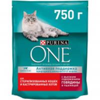 Корм сухой 750Г  PURINA Д/К СТЕРИЛ Говядина 504043, Россия, код 30605140057, штрихкод 761303457287, артикул 504043