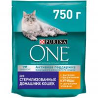  Корм сухой 750Г  PURINA Д/К СТЕРИЛ Курица\злаки 132308, Россия, код 30605140069, штрихкод 761303660037, артикул 132308