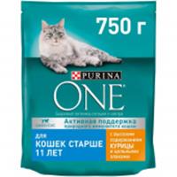  Корм сухой 750Г  PURINA для кошек 11 Курица 540292, Россия, код 30605140067, штрихкод 761303514238, артикул 540292
