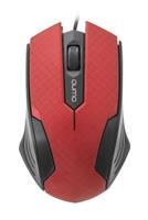 Мышь проводная Qumo office m14 red