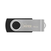 Usb Флеш Mirex mirex 16gb swivel black (13600-fmurus16)