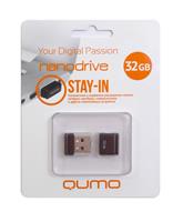 Usb Флеш Qumo 32gb nano black