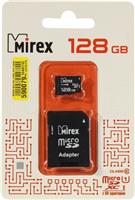 Карта Памяти Mirex mirex microsdxc 128gb class 10 uhs-i + адаптер (13613-ad10s128) 