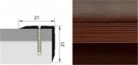 Угол 21*21 0,9 венге, РОССИЯ, код 1040100421, штрихкод 466000318006, РУССКИЙ ПРОФИЛЬ