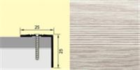 Угол 25*25 0,9 ясень серый, РОССИЯ, код 1040100489, штрихкод 466000318075, РУССКИЙ ПРОФИЛЬ
