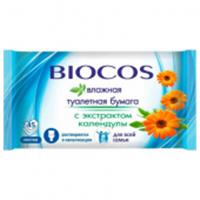BioCos для всей семьи, уп.40+5 в подарок Влажная туалетная бумага, ЧЕХИЯ, код 4030400325, штрихкод 460712182834, артикул