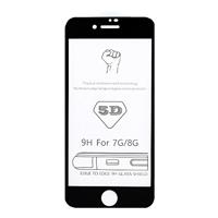 Защитное стекло Full Screen 3D Flat для смартфона Apple iPhone 7/iPhone 8/iPhone SE 2020 (black) (тех.уп.) (black) 69543