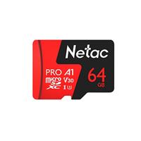 Карта флэш-памяти MicroSD 64 Гб Netac P500 Extreme Pro UHS-I (100 Mb/s) без адаптера (Class 10) 219881