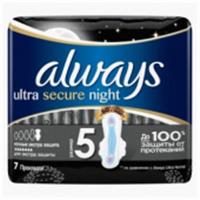 Женские гигиенические прокладки Always Ultra Night Single 6шт экстра защита ароматизированные, Венгрия, код 50113060006, штрихкод 800184173301, артикул 50113060006