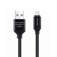 Кабель USB - micro USB Awei CL-81 100см 2,1A (black) 78936