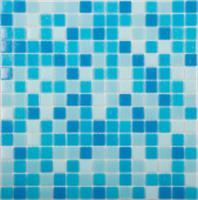 Мозаика 32.7х32.7 Mix 1 голубая 20 шт/кор 11.09, Китай, код 0311200164