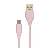 Кабель USB - micro USB Awei CL-94 100см 2,4A (pink) 78945