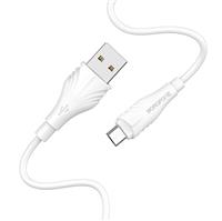 Кабель USB - micro USB Borofone BX18 200см 2,4A (white) 122958