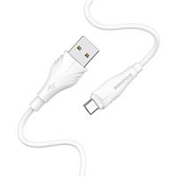 Кабель USB - micro USB Borofone BX18 300см 2,4A (white) 122959