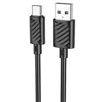 Кабель USB Type-C Hoco X88 100см 3A (black) 215565
