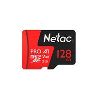 Карта флэш-памяти MicroSD 128 Гб Netac P500 Extreme Pro UHS-I (100 Mb/s) без адаптера (Class 10) 219897