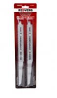 RedVerg Пилки д/ножовки BIM, S4860DF, 300мм, шаг1,8мм, фрез, по мет. 3-10мм, по дереву 255мм, 2шт, КИТАЙ, код 06004050027, штрихкод 463004677397, артикул 820501