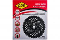 Диск для кустореза DDE WOOD CUT твердосплавный, 40 зубьев, 225 х 25,4/20 мм (толщина = 1,3 мм), КИТАЙ, код 0640800063, штрихкод 464002791043, артикул 910-430