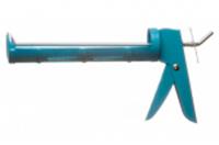 Пистолет ZOLDER для герметиков полукорпусный,зубчатый шток С802В, КИТАЙ, код 0662300042, штрихкод 468000111244, артикул С802В