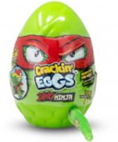 Игрушка мягконабивная динозавр 22 см Crackin'Eggs в яйце Серия Ниндзя, Китай, код 83512010137, штрихкод 489524740149, артикул SK017A1