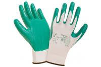 Перчатки нейлоновые (зеленые 7101)
