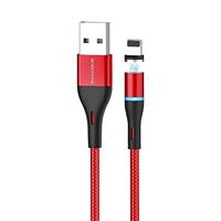 Кабель USB - Apple lightning Borofone BU16 120см 2,4A (red) 125960