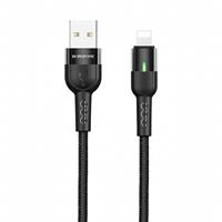 Кабель USB - Apple lightning Borofone BU17 120см 2,4A (black) 122716