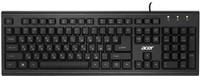 Клавиатура Проводная Acer okw120 черный (zl.kbdee.006)