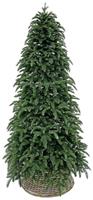 Новогодняя ёлка Triumph Tree Нормандия стройная 185 см (литая) темно-зелёная